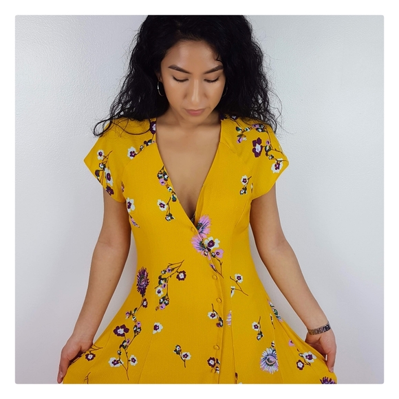 Free People | Lost in You Midi Dress - Sz. XS - Picture 3 of 8